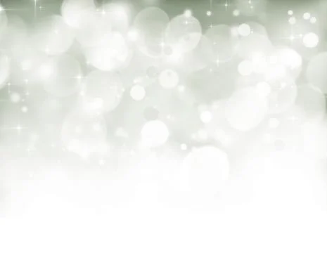 Abstract silver christmas background with white snowflakes Stock Illustration