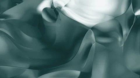 Abstract Silver fluid waves Stock Footage 273997834