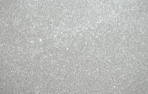 Abstract Silver  Glitter Background Stock Photos