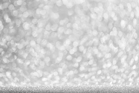 Abstract silver glitter background Stock Photos