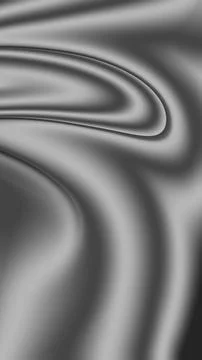 Abstract silver gradient background with smooth elegant flowing curves Stock-Illustration