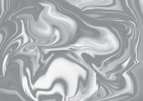 Abstract Silver Gray Marble Liquid Swirl Texture Background Stock Illustration