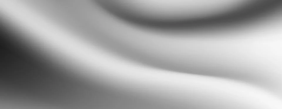Abstract Silver Gray Metallic Smooth Wave Gradient Background Vector Wallpa.. Illustrazione stock