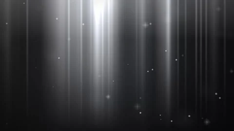 Abstract Silver Light Beams and Shimmering Particles Background Loop Stock Footage 345708304