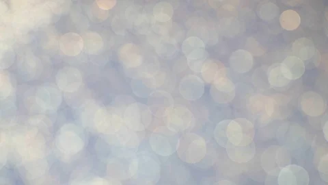 Abstract silver lights bokeh background. Blurred defocused Stock Footage 121929090