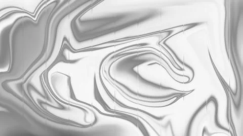 Abstract Silver Liquid Marble Background Stock Illustration