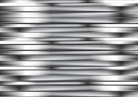 Abstract silver metallic stripes. Vector background eps 10 Abstract silver... Stock Photos