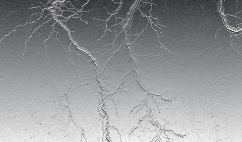 Abstract silver metallic texture with cracking pattern イラスト素材