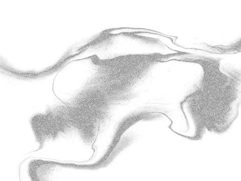 Abstract silver texture, Fluid design background perfect for christmas Stock Illustration