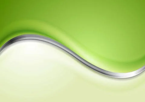 Abstract silver vector wave background Abstract metallic vector wave backg... 写真素材