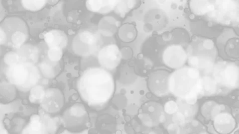 Abstract silver white bokeh bubbles background Stock Footage 229617415