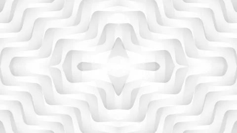 Abstract silver white pattern loop motion wallpaper Stock Footage 337738096