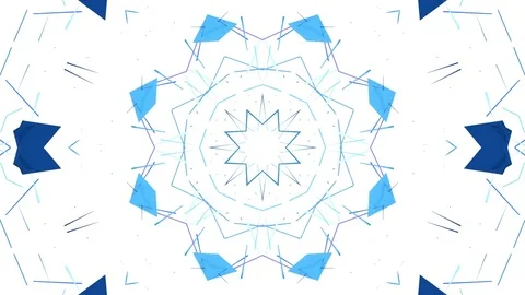 Abstract simple 3D background in blue purple gradient color, low poly style as Video stock 82827267