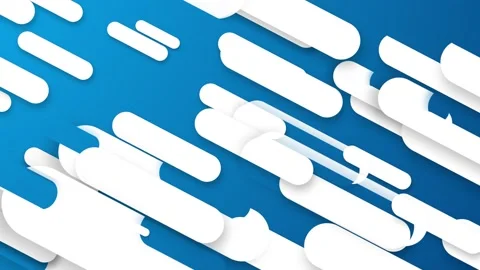 Abstract Simple 3d Geometric rectangular moving shapes strips Lines motion Stock Footage 157728470