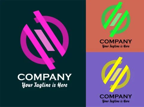 Abstract, simple , and modern vector design template for logo, icon or symbol Stock Illustration