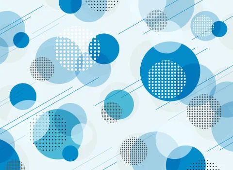 Abstract of simple blue geometric pattern background. Stock-Illustration