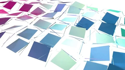 Abstract simple blue pink low poly 3D split surface as fashion environment. Soft Stockbeeldmateriaal 79900387