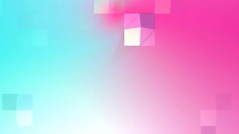 Abstract simple blue pink low poly 3D surface as high tech background. Soft low Stock Footage 79900641