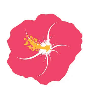 Abstract Simple Flower Pattern Background Illustrazione stock