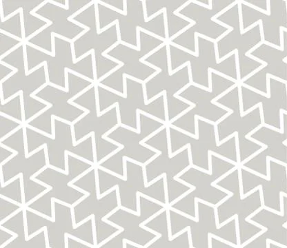 Abstract simple geometric vector seamless pattern with white line texture on Stock Illustration