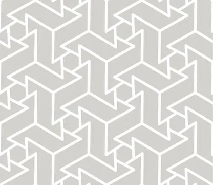 Abstract simple geometric vector seamless pattern with white line texture on Illustrazione stock