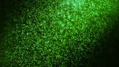 Abstract Simple Green Particles Background Stock Footage 154361431