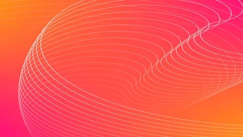 Abstract simple line rotate motion background Stock Footage 156178064