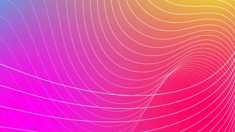 Abstract simple line rotate motion background Stock Footage 156387348