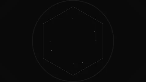 Abstract simple motion graphic with geometric shapes. Stock Footage 102249242