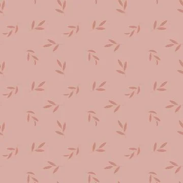 Abstract Simple Seamless Pattern Background with Leaves. Vector Illustration  Stockillustratie