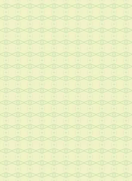 Abstract simple-shape motif pattern texture with primrose, soft fern, storm gree Stock Illustration