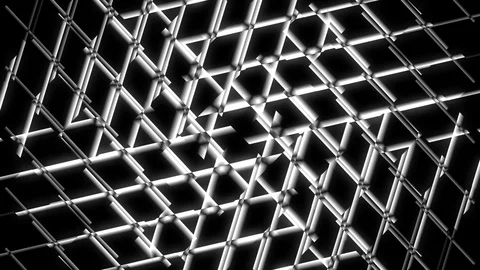 Abstract Simple Structures Background Vídeos de archivo 115641586