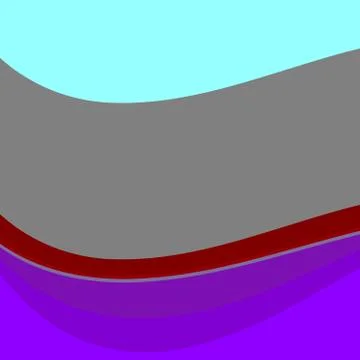 Abstract simple technological wavy flat background Stock Illustration