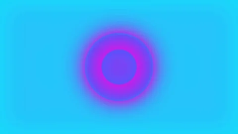 Abstract simple two circles in motion, cartoon background Stock Footage 90631954