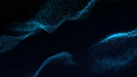 Abstract Sine Magic Wave Hypnotic Seamless Looped Composition. Glowing Stock-Footage 219019049