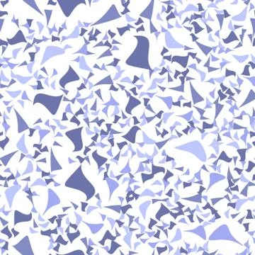 Abstract sinuous shapes are scattered over a white background. Stock Illustration