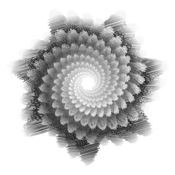 Abstract Sketch Background Stock Illustration