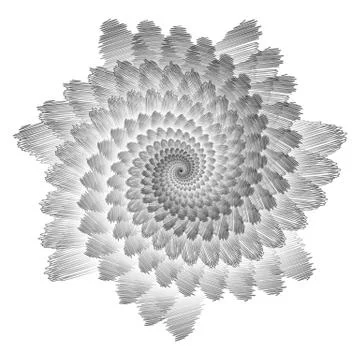 Abstract Sketch Background Stock Illustration