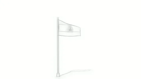 Abstract Sketch Shapes Random Creative Line Art Stock Footage 325281898