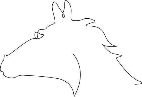 Abstract sketch of a stylized creature with flowing, intricate limbs and a .. Stock-Illustration