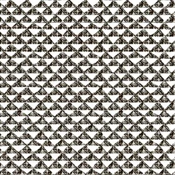 Abstract Sketched Trianles Seamless Background Pattern Stock Illustration