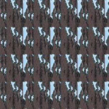 Abstract sky and bricks seamless pattern Stockillustratie