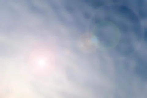 Abstract sky background with flare Stock Illustration