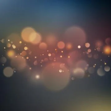 Abstract sky bokeh background. EPS 10 vector 스톡 일러스트