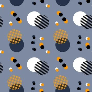 Abstract sky harmony seamless pattern イラスト素材