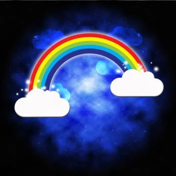 Abstract sky Stock Illustration