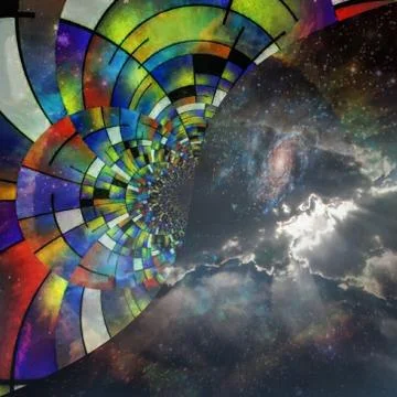 Abstract sky Stock Illustration