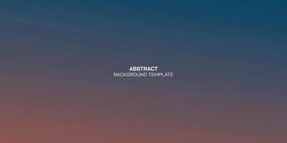 Abstract sky at sunset vector illustration digital watercolor style with wo.. Stock Illustration