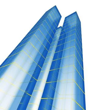 Abstract skyscraper Stock-Illustration