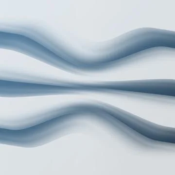 Abstract Slate Blue Fluid Waves Background Stock Illustration